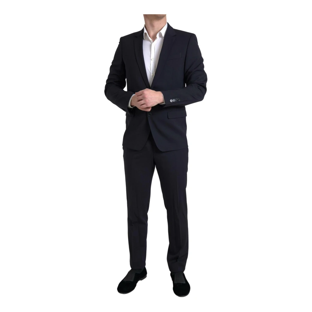 Dolce & Gabbana Men's Dark Slim Fit Suit From Martini Collection