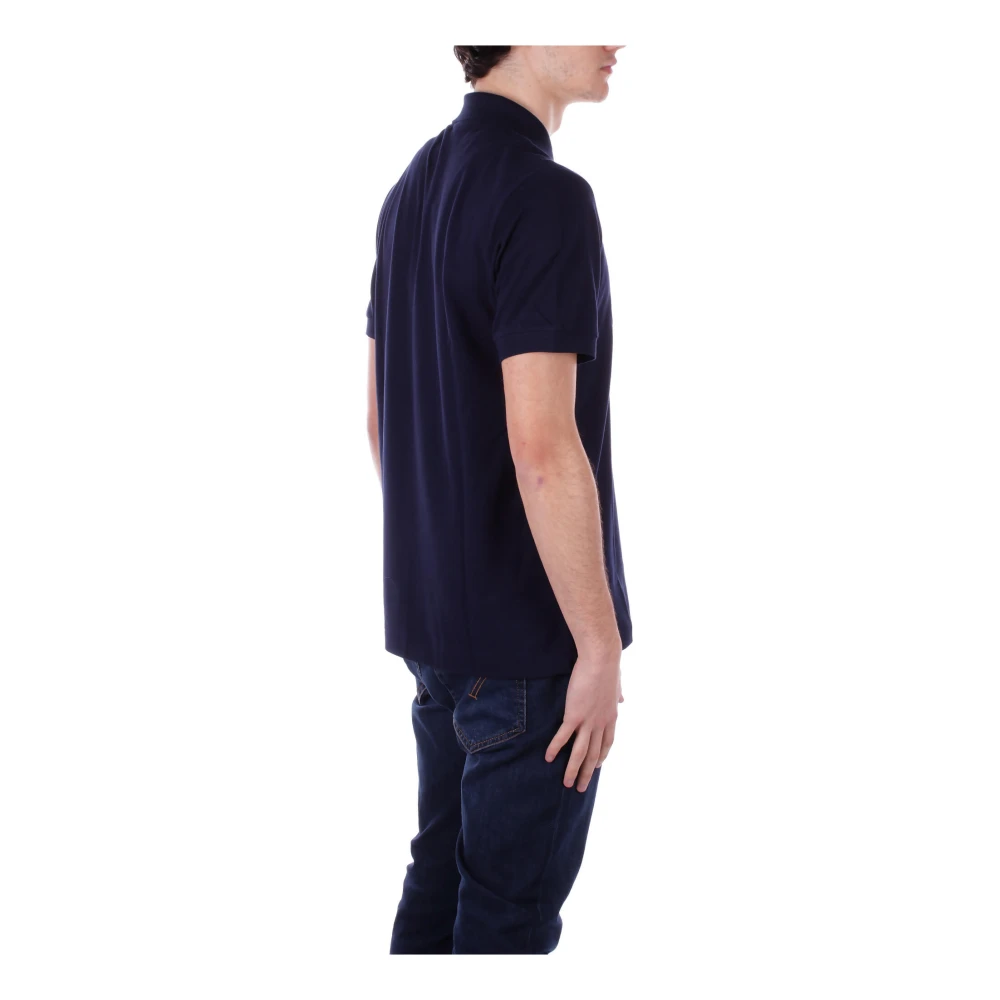 Lacoste Blauwe Polo T-shirts en Polos Blue Heren
