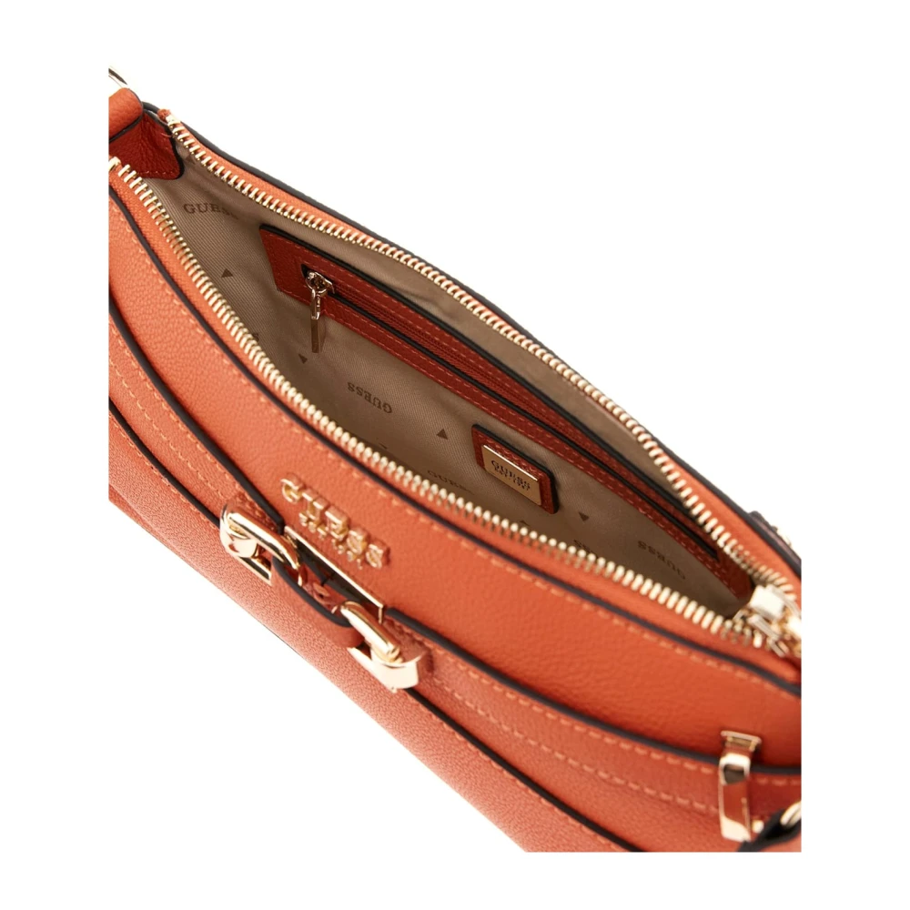 Guess Oranje Bucket Tas Silvye Orange Dames