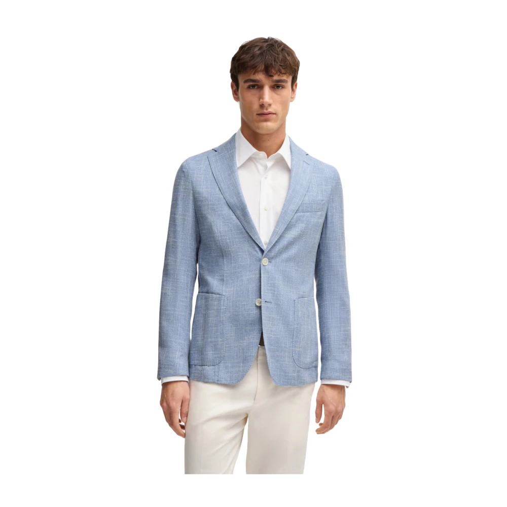 Hugo - Jackets > Blazers - Blue - Hugo - Modalova