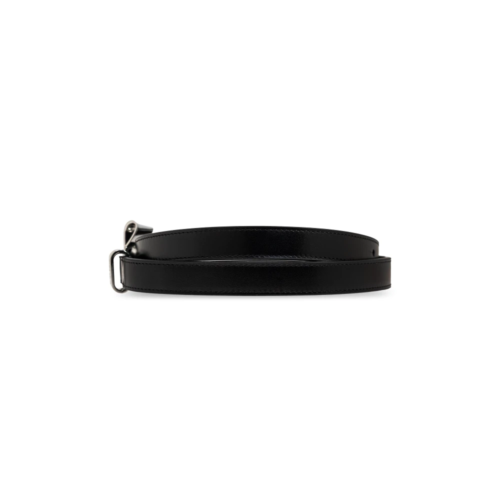 Kenzo Leren riem Black Dames