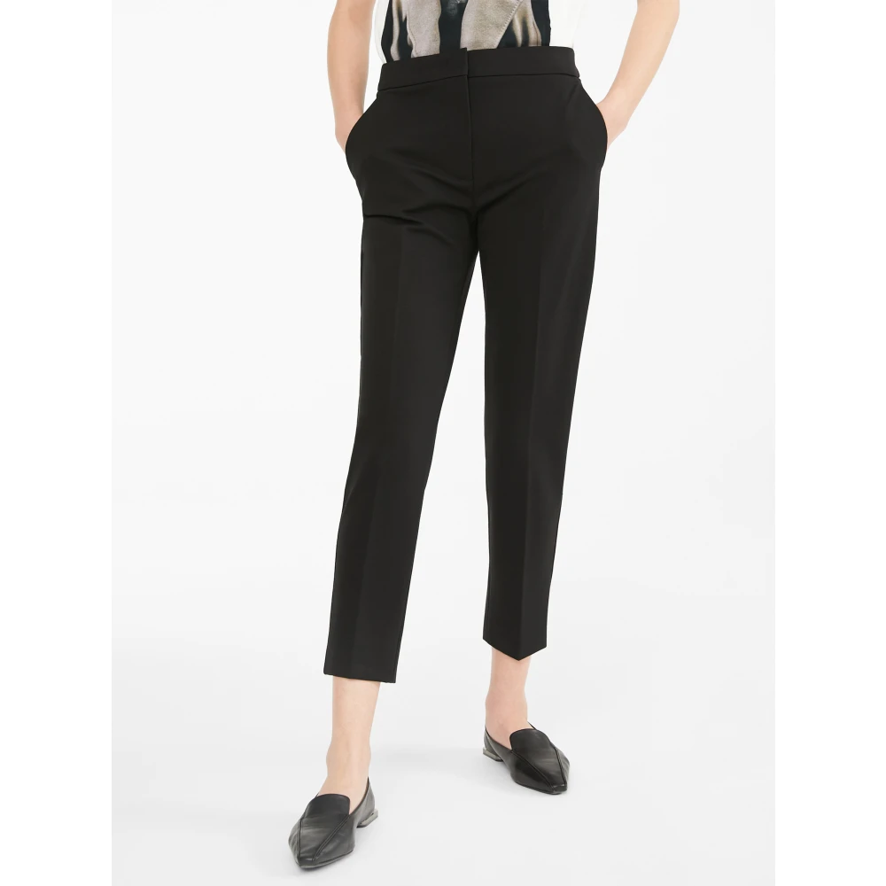 Max Mara Zwarte Pledge Elegant Modejurk Black Dames