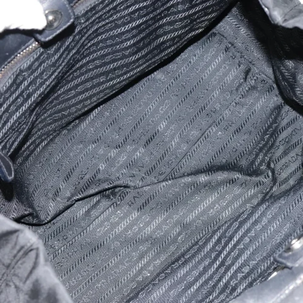 Prada Vintage Pre-owned Fabric prada-bags Black Dames