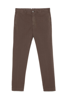 brown-front-button-zip-fastening-pants