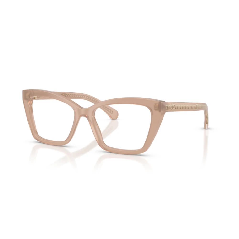 Chanel Pink Glasses, Female, 52 Mm, Cat Eye Eyeglasses