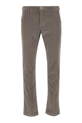 Slim Fit Beige Byxor