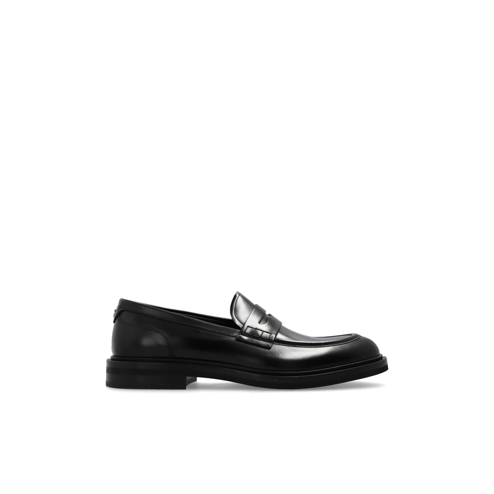 Dolce & Gabbana Men's Black Loafers,, Shoes Of Type Loafers Size 8