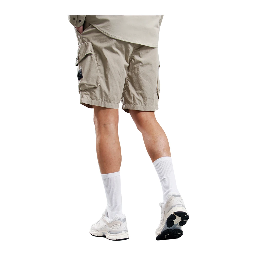 Marshall Artist Cargo Shorts in Zandkleur Beige Heren