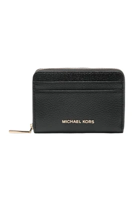 Jet Set Small Pebbled Leather Zip-Around Card Case