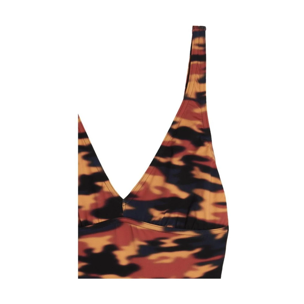 Dries Van Noten Kleurrijke badkleding 'Goyas' badpak Multicolor Dames