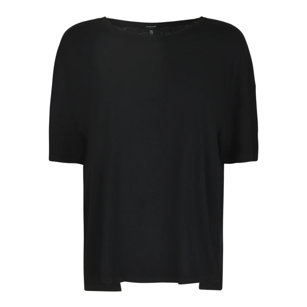 R13 Mini T-Shirt Black Dames