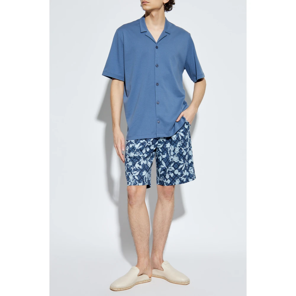 Hanro Pyjama's Nacht & Dag Blue Heren