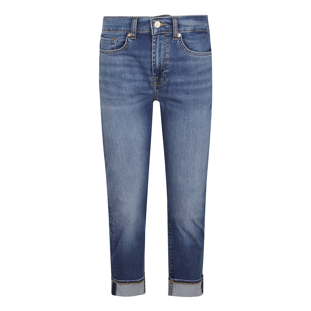 デニム・ジーパン SEVEN FOR ALL MANKIND JEANS (JSSLC100OD DARKBLUE) Luxe Performance Plus Slimmy in Deep Blue | 7 For All Mankind