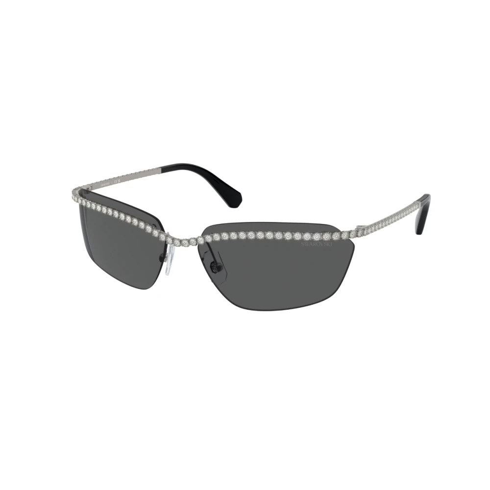 Swarovski Women's Gray Stylish Sunglasses With Colorful Lenses Medium