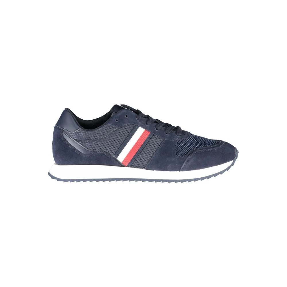 Tommy Hilfiger Men's Blue Sneaker Eco-Friendly Design