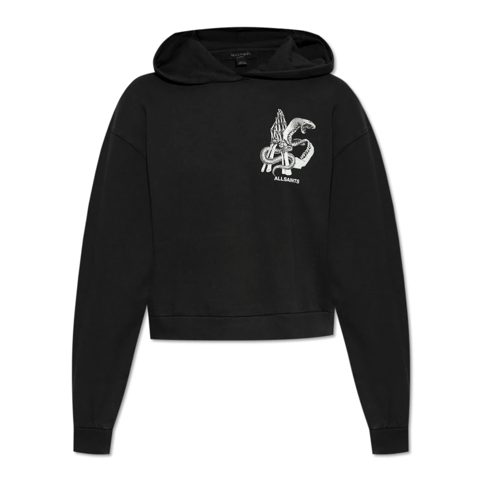 AllSaints Pippa Hoodie Black Dames