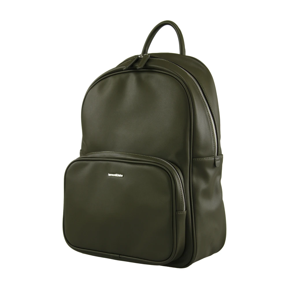 Harmont & Blaine Olijfgroene Rugzak Casual Stijl Green Heren
