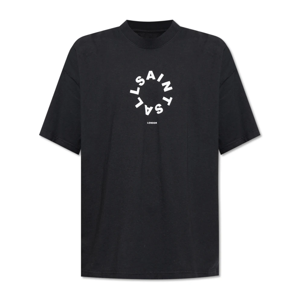 AllSaints Tierra T-shirt Black Heren