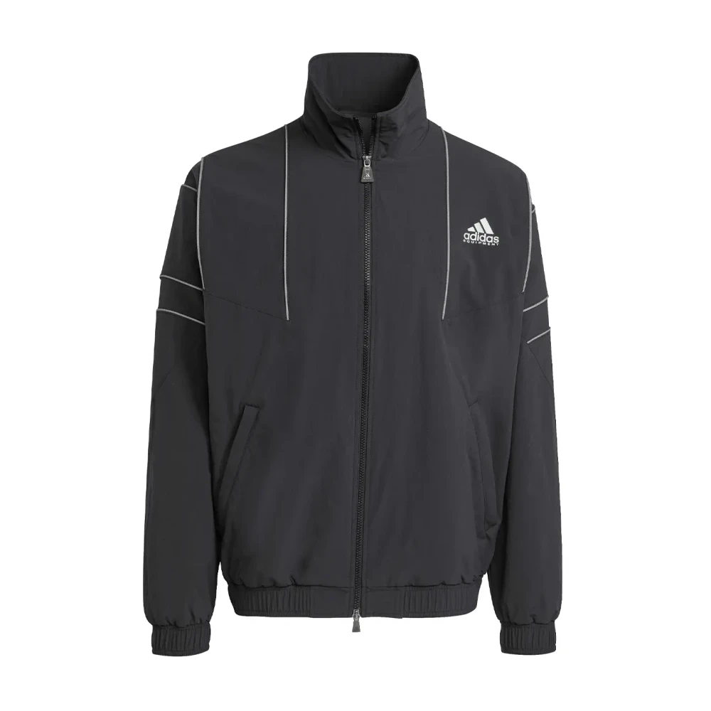 Adidas Men's Black Training Jackets, L, Eqt Track Top