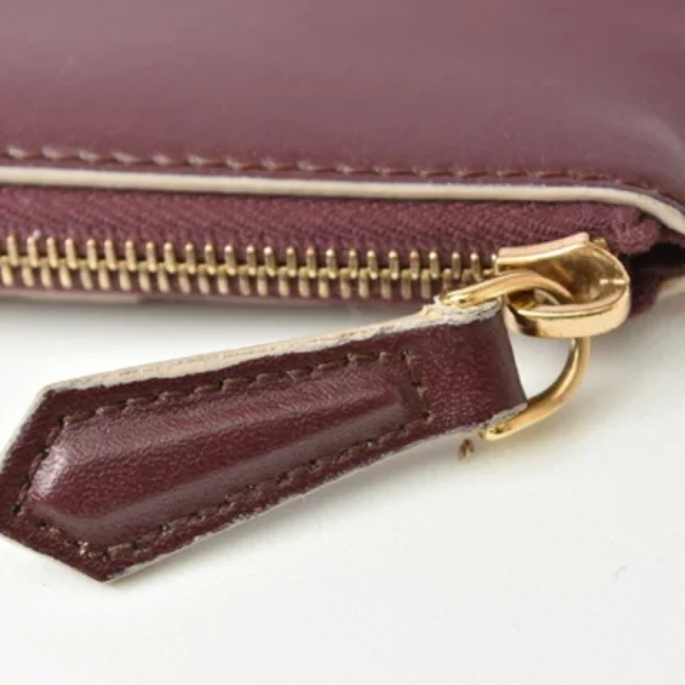 Fendi Vintage Pre-owned Leather wallets Brown Dames