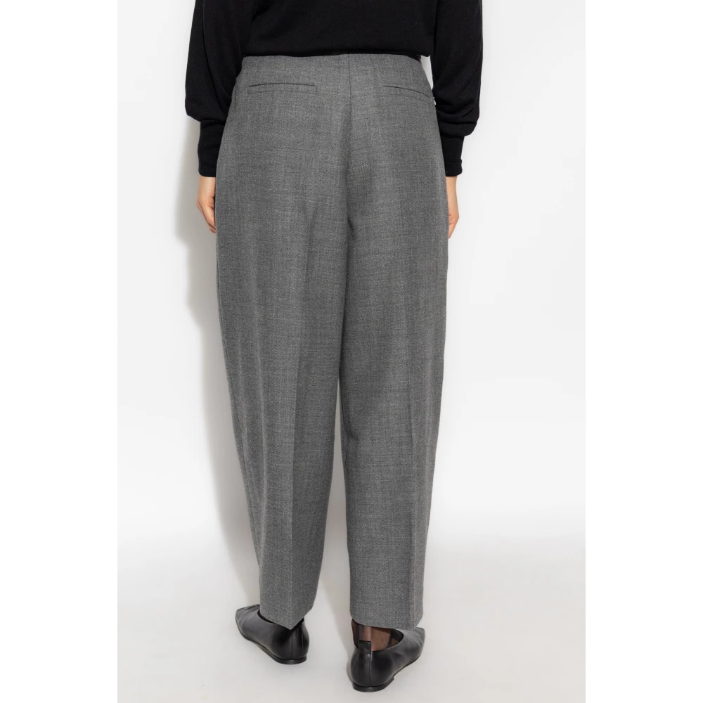 Birgitte Herskind Wollen broek Gray Dames
