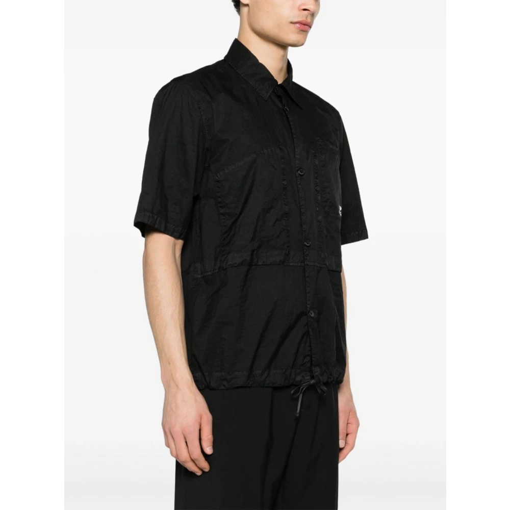 C.P. Company Nylon Microgeweven Shirt Black Heren