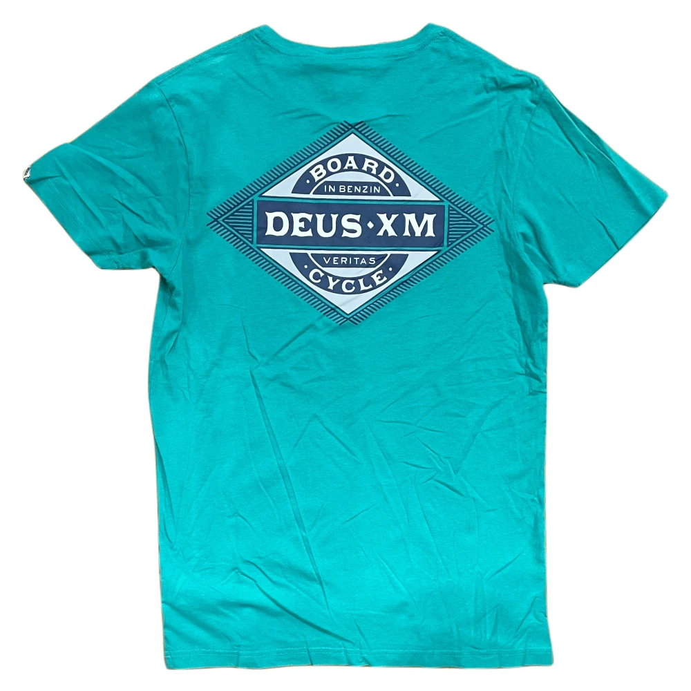 Deus Ex Machina För väl lagun T-shirt Blue, Herr