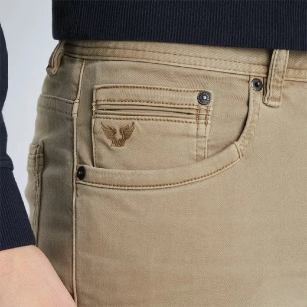 PME Legend Jeans- PME Tailwheel Colored Sweat Beige Heren