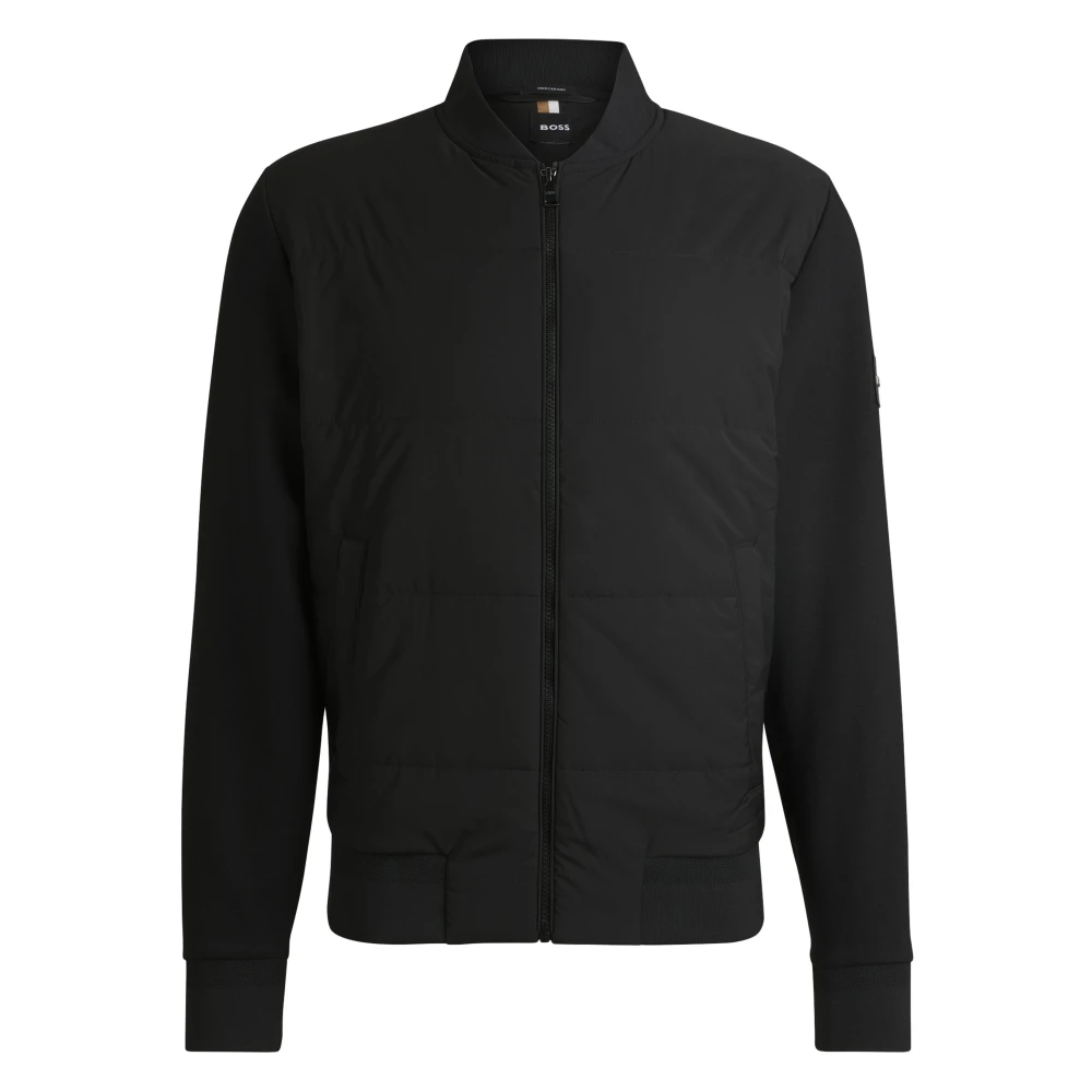 Hugo Boss Svart Jersey Tröja Black, Herr