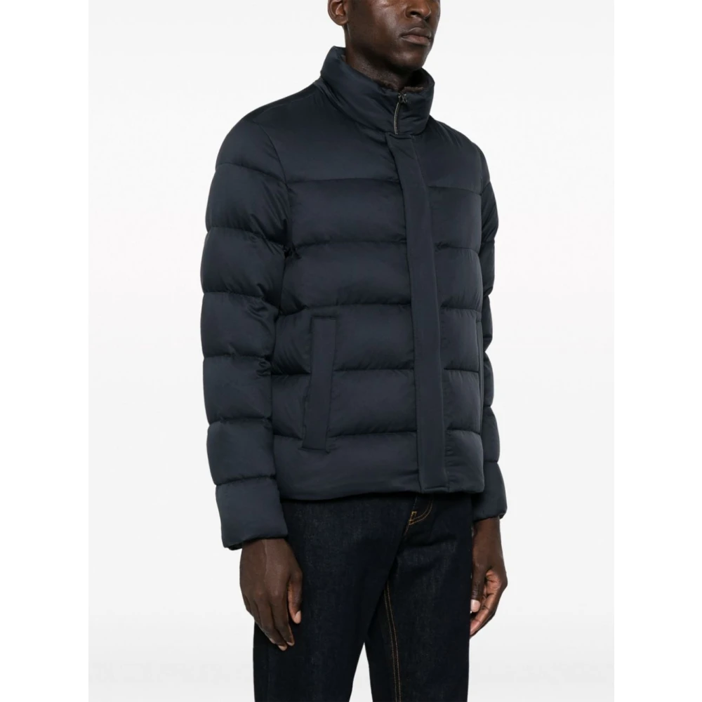 Herno Blauwe Winterjassen Blue Heren