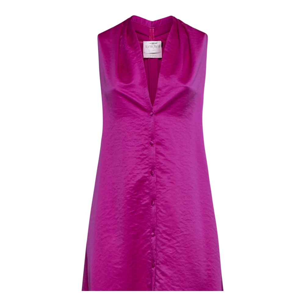 Forte Magenta Elegante Jurk Pink Dames