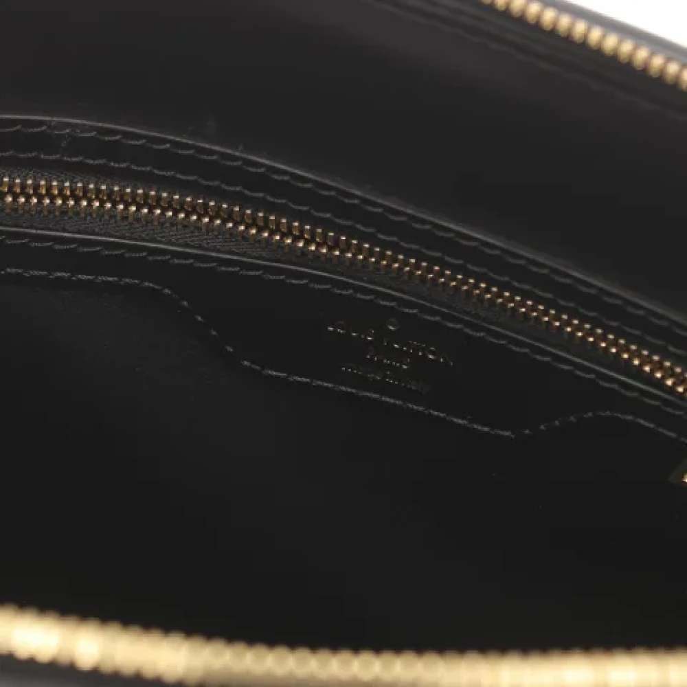 Louis Vuitton Vintage Pre-owned Leather handbags Black Dames