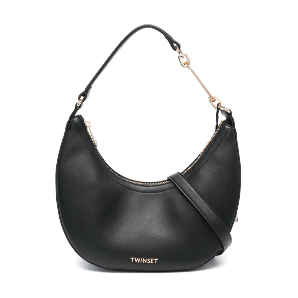 Twinset Zwarte tassen voor een stijlvolle uitstraling Black Dames
