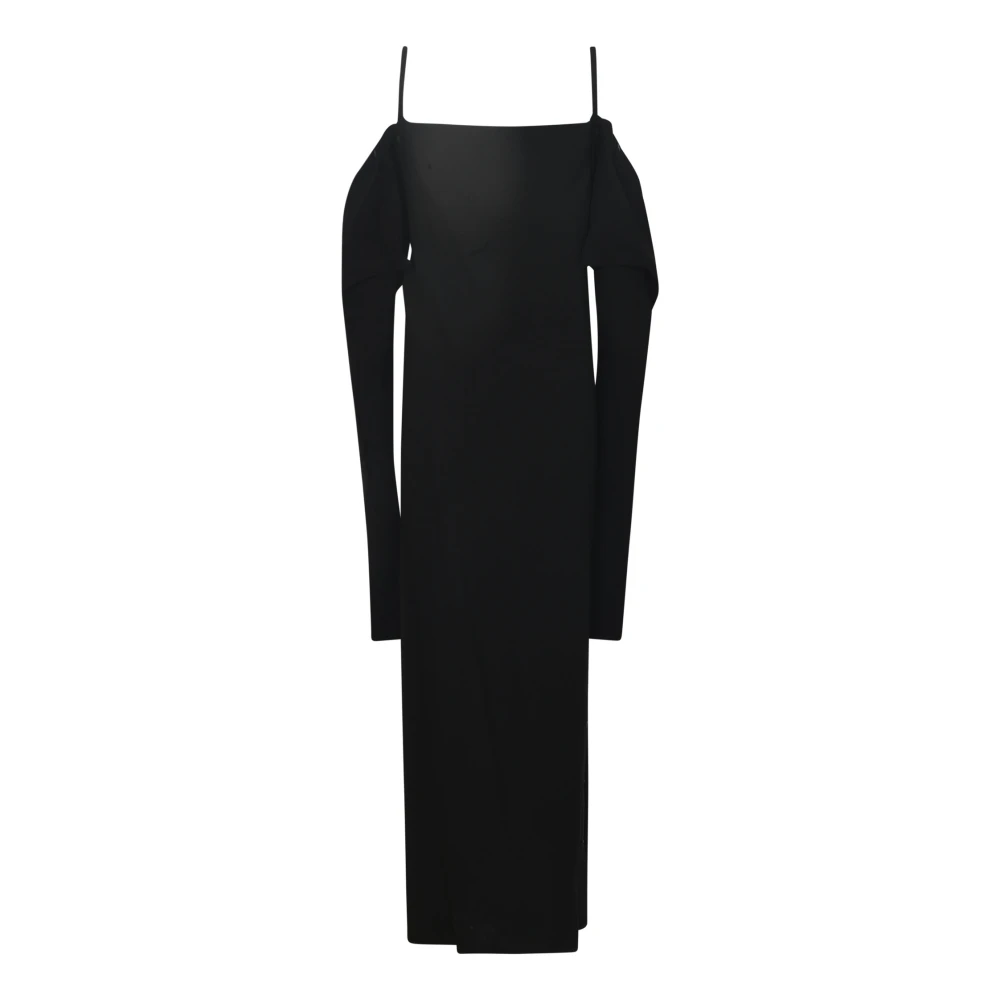 Setchu Zwarte Elegante Jurk Collectie Black Dames