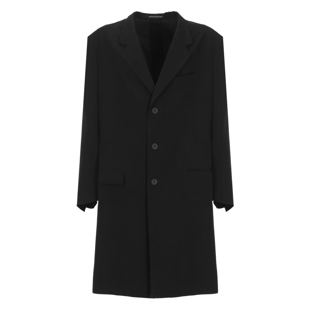 Coats > Single-Breasted Coats - - Yohji Yamamoto - Modalova