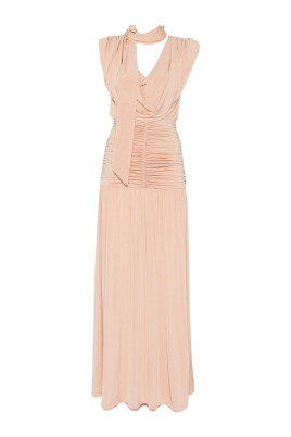 chinese dress ladies GESTUZ | Kalotta Smocked-Detail Maxi Dress
