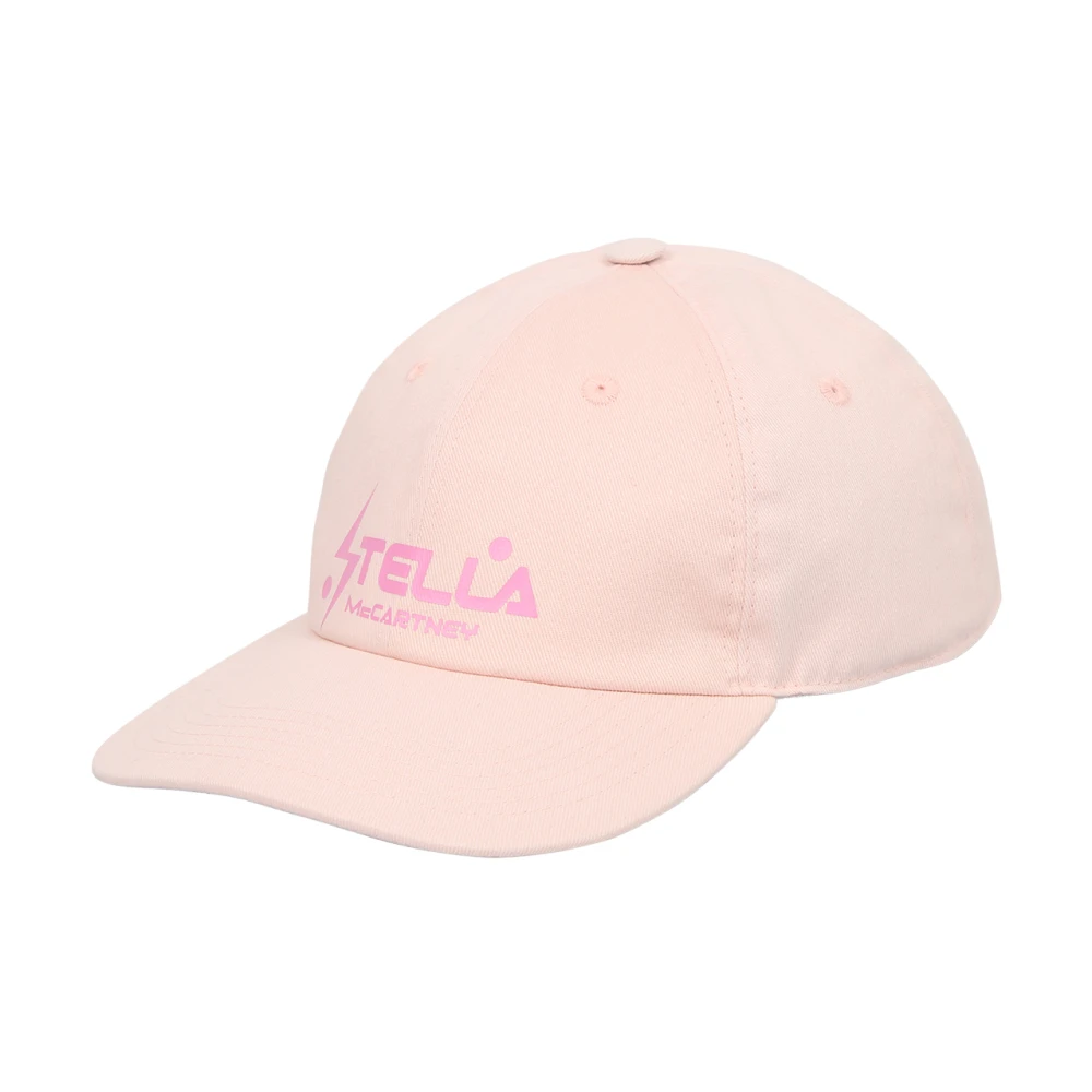 Stella Mccartney Roze Baseballpet met Logo Pink Dames