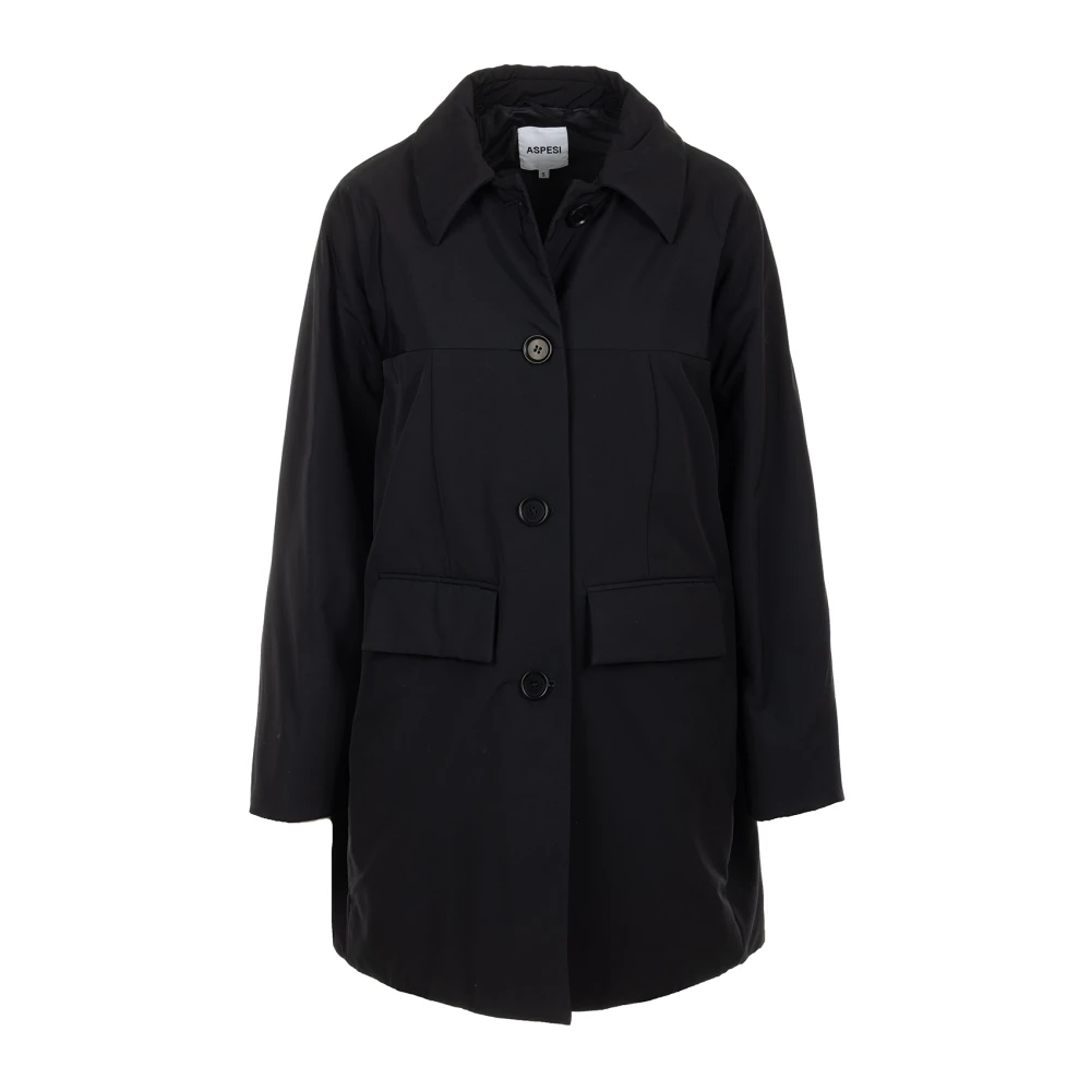 Aspesi Blauwe Aveline Jas Blue Dames
