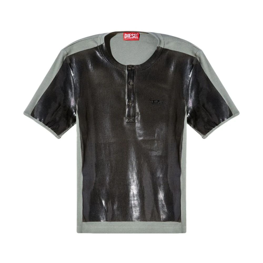 Diesel - Tops > T-Shirts - Black - Diesel - Modalova