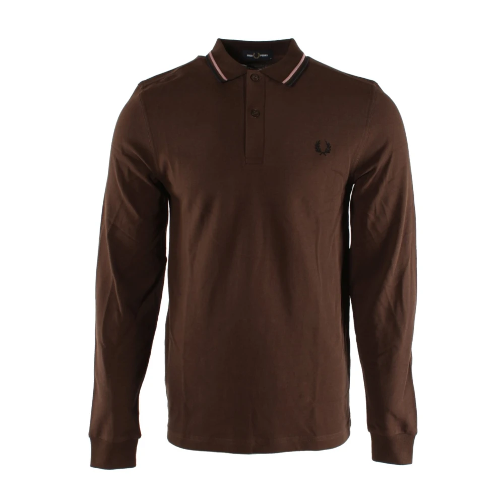 Fred Perry Heren Burnt Tobacco Polo Set Brown Heren