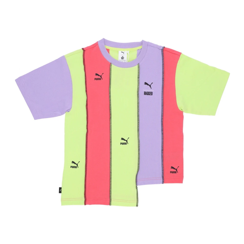 Puma Asymmetrische Lily Pad Tee Multicolor Dames