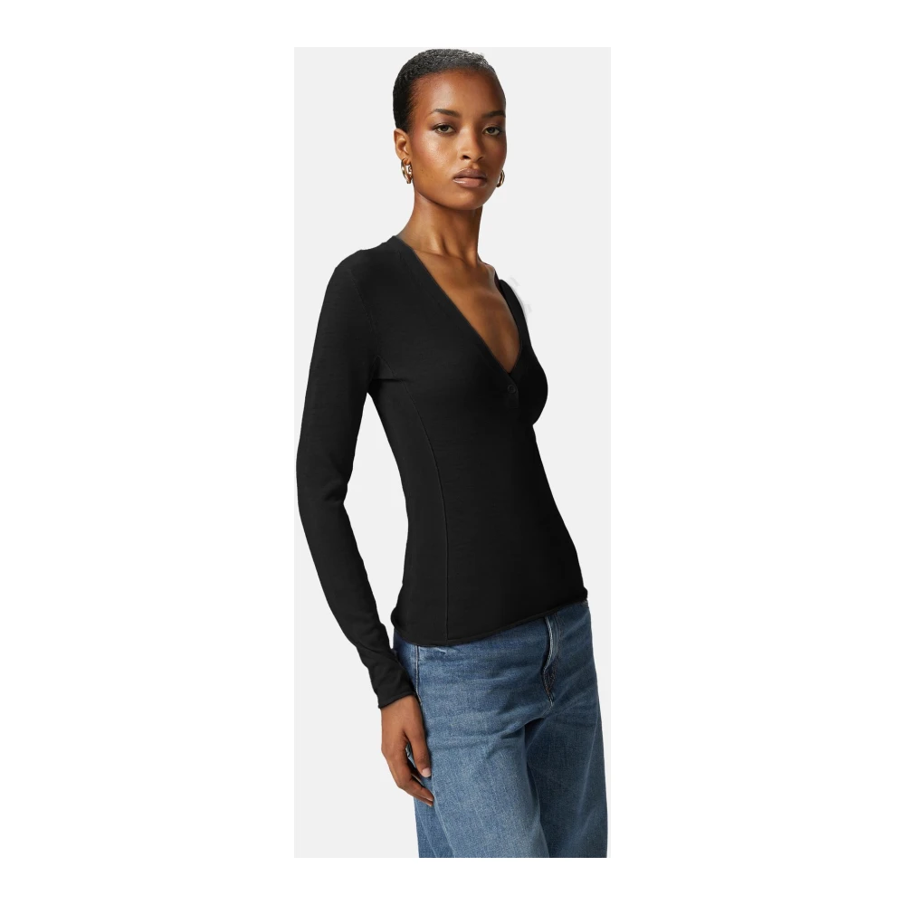 pinko Stijlvolle Gebreide Kleding Collectie Black Dames