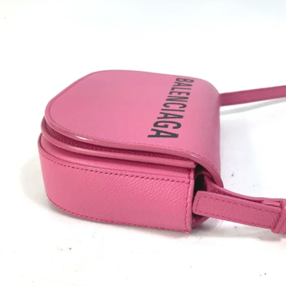 Balenciaga Vintage Pre-owned Leather shoulder-bags Pink Dames