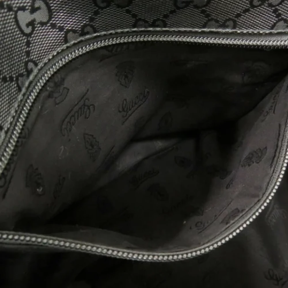 Gucci Vintage Pre-owned Canvas gucci-bags Black Dames