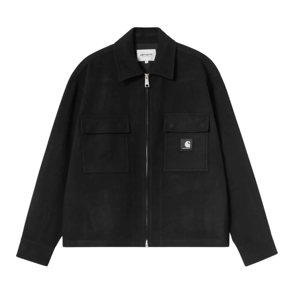 Carhartt Wip Uomo Nero - Atoka Shirt Jacket - Jackets - M