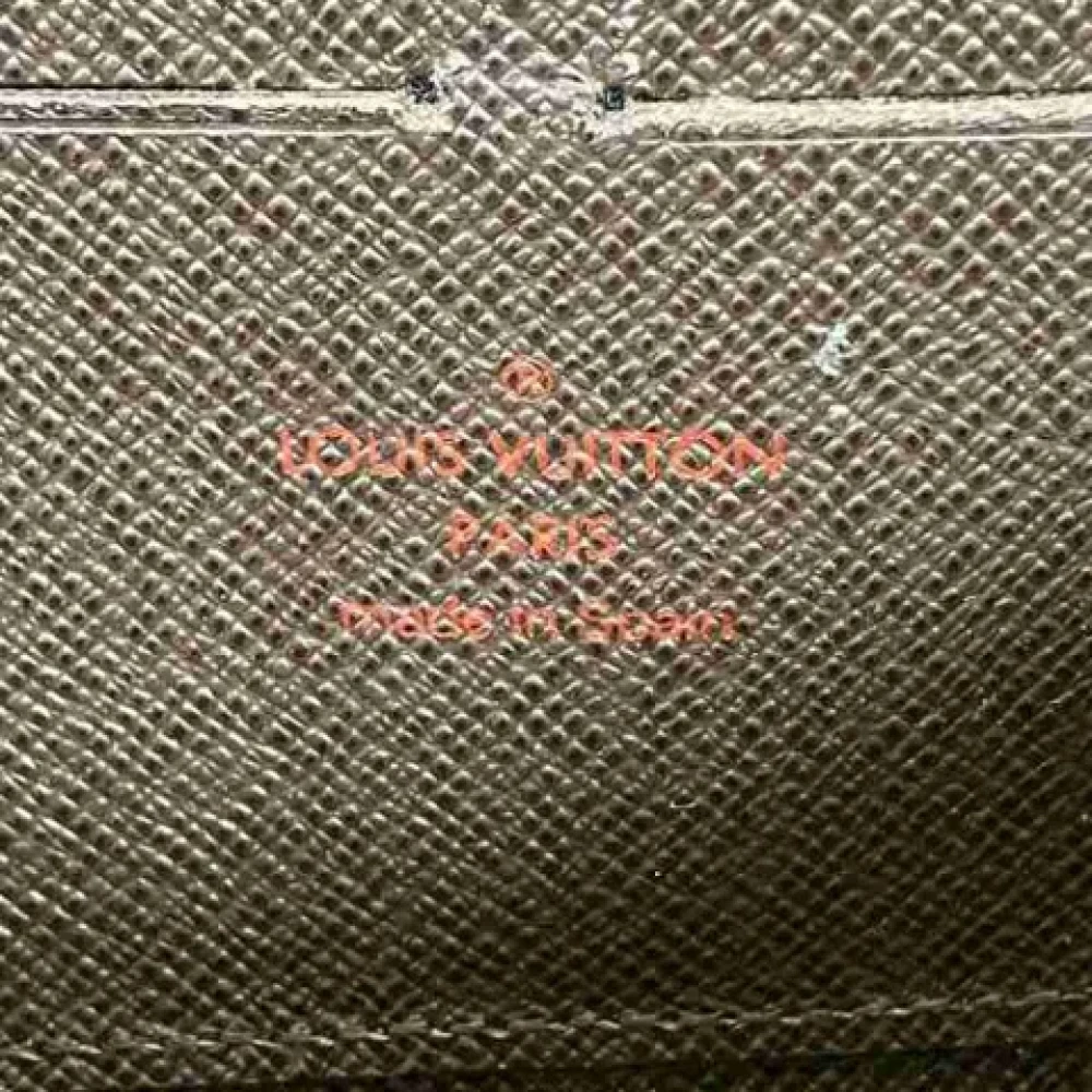 Louis Vuitton Vintage Pre-owned Canvas wallets Brown Dames