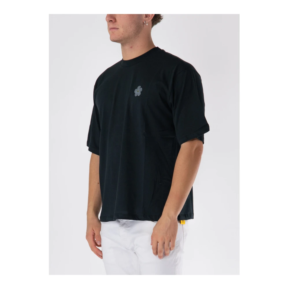 A Paper Kid College T-shirt Black Heren