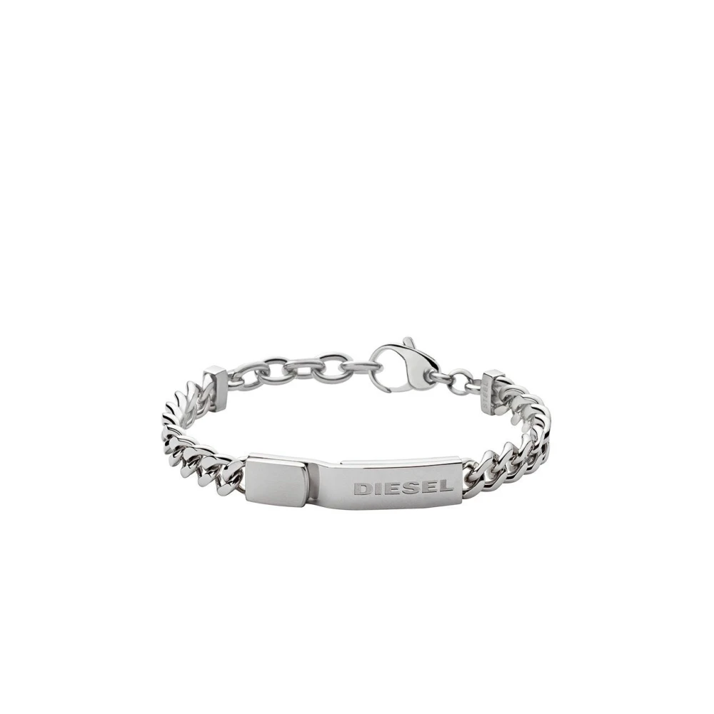 Diesel Uomo Grigio Accessori, Taglia Unica, New, - Immagine 3