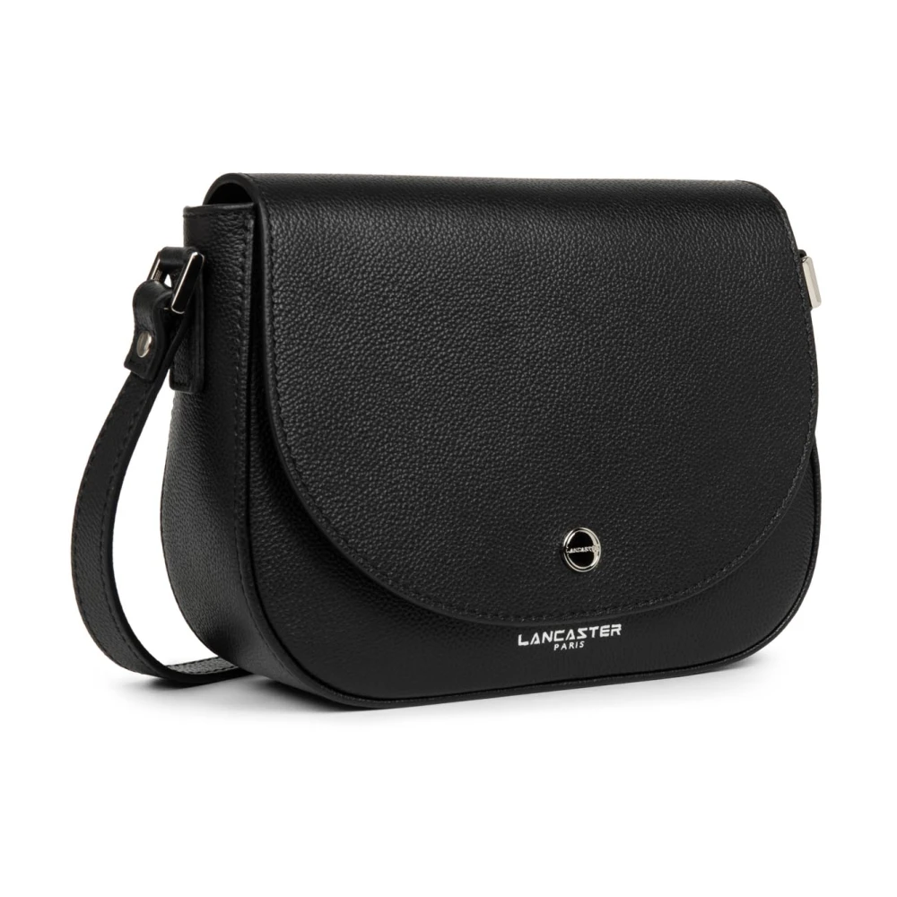 Lancaster Magnetische Flap Crossbody Tas Black Dames