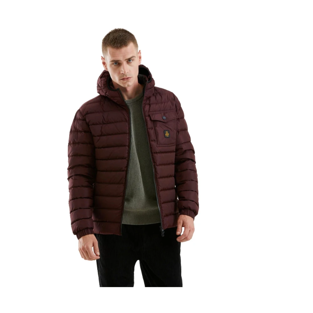 RefrigiWear Hunter Jacket Nylon Ritssluiting Red Heren